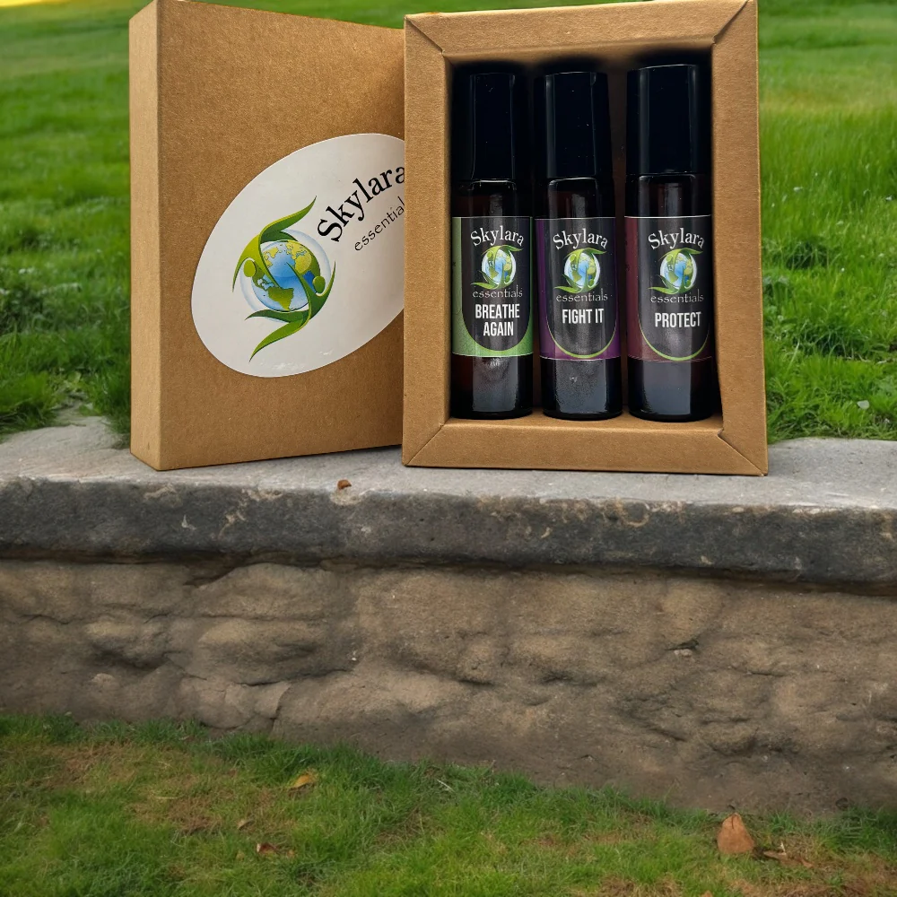 Wellness 10ml Roll On Essential Oil Blends Set of 3