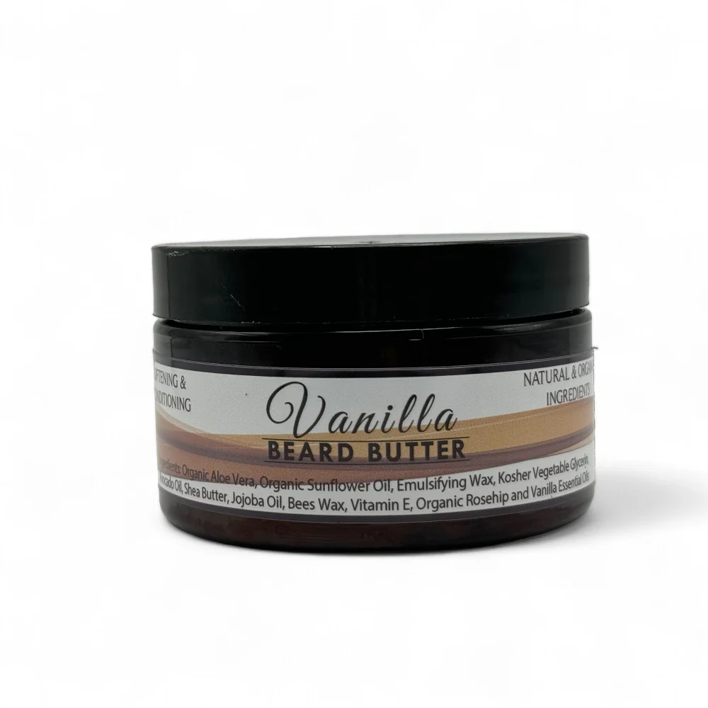 Beard Butter with Organic Vanilla Essential Oil