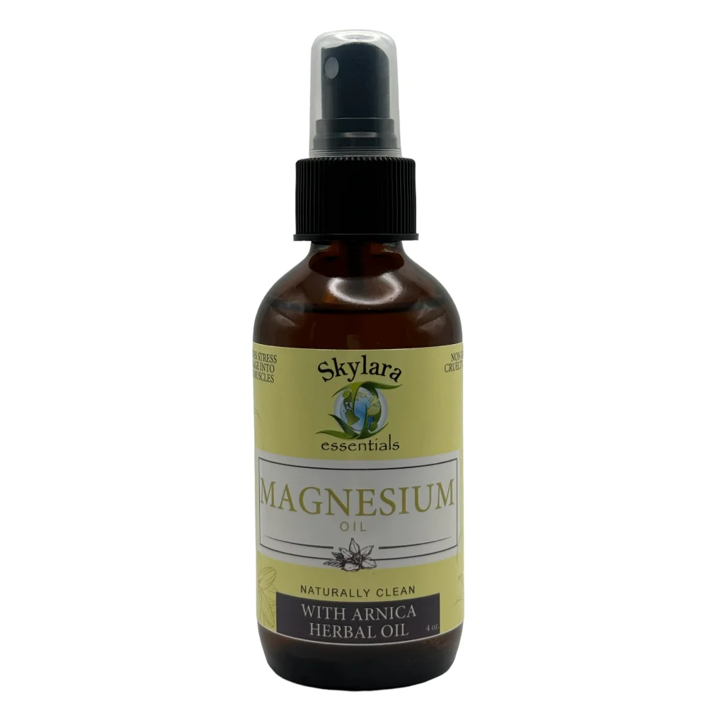 Magnesium Oil Spray On with Essential Oil 4oz