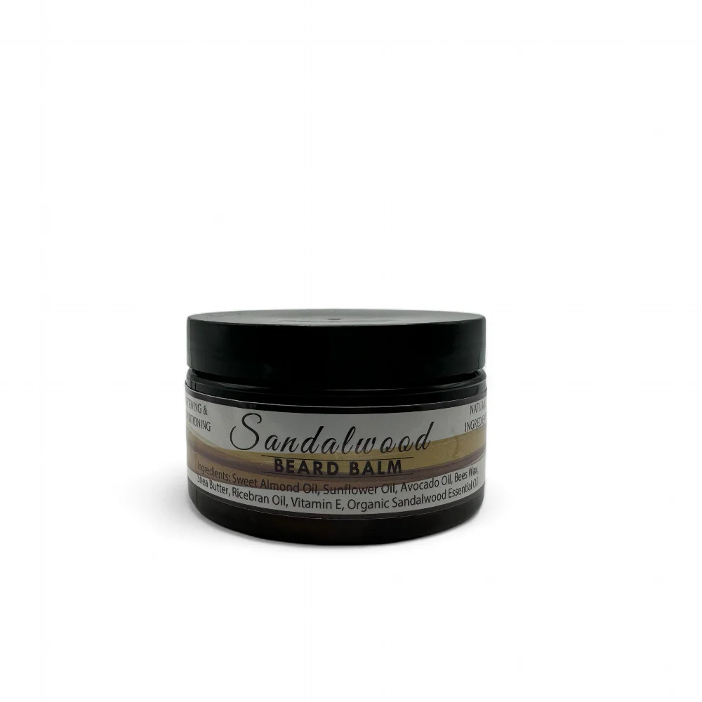 All-Natural Beard Balm �C Scented with Sandalwood Essential Oil