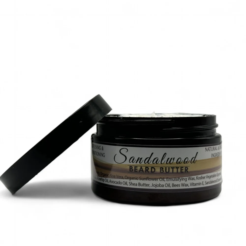 Beard Butter with Organic Sandalwood Essential Oil