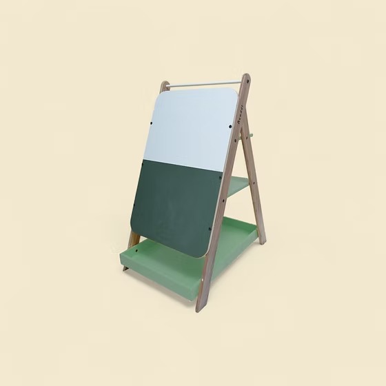 Mako Whiteboard/ Chalkboard Easel