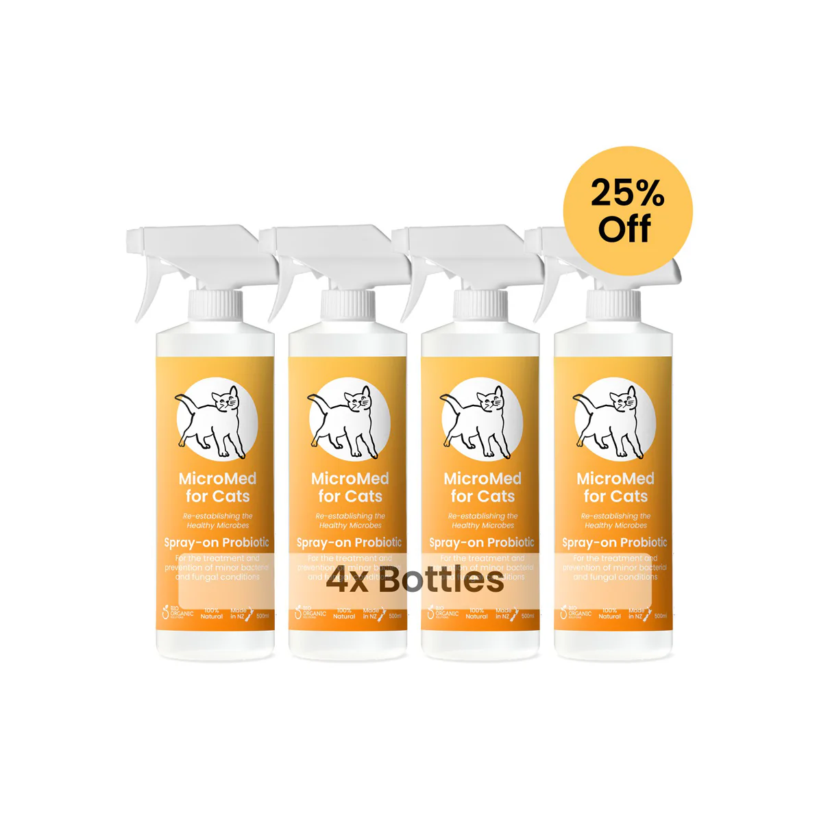MicroMed for Cats Acute Care �C 500ml 4 for 3 Bundle