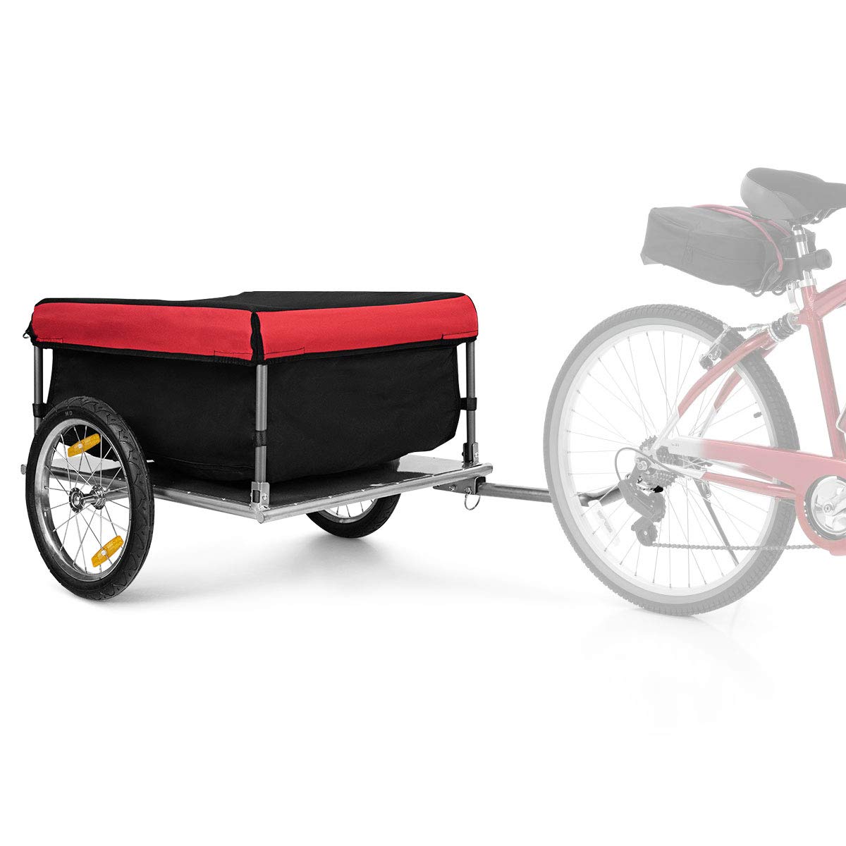 Cargo Bike Trailer, Folding Frame Quick Release 16