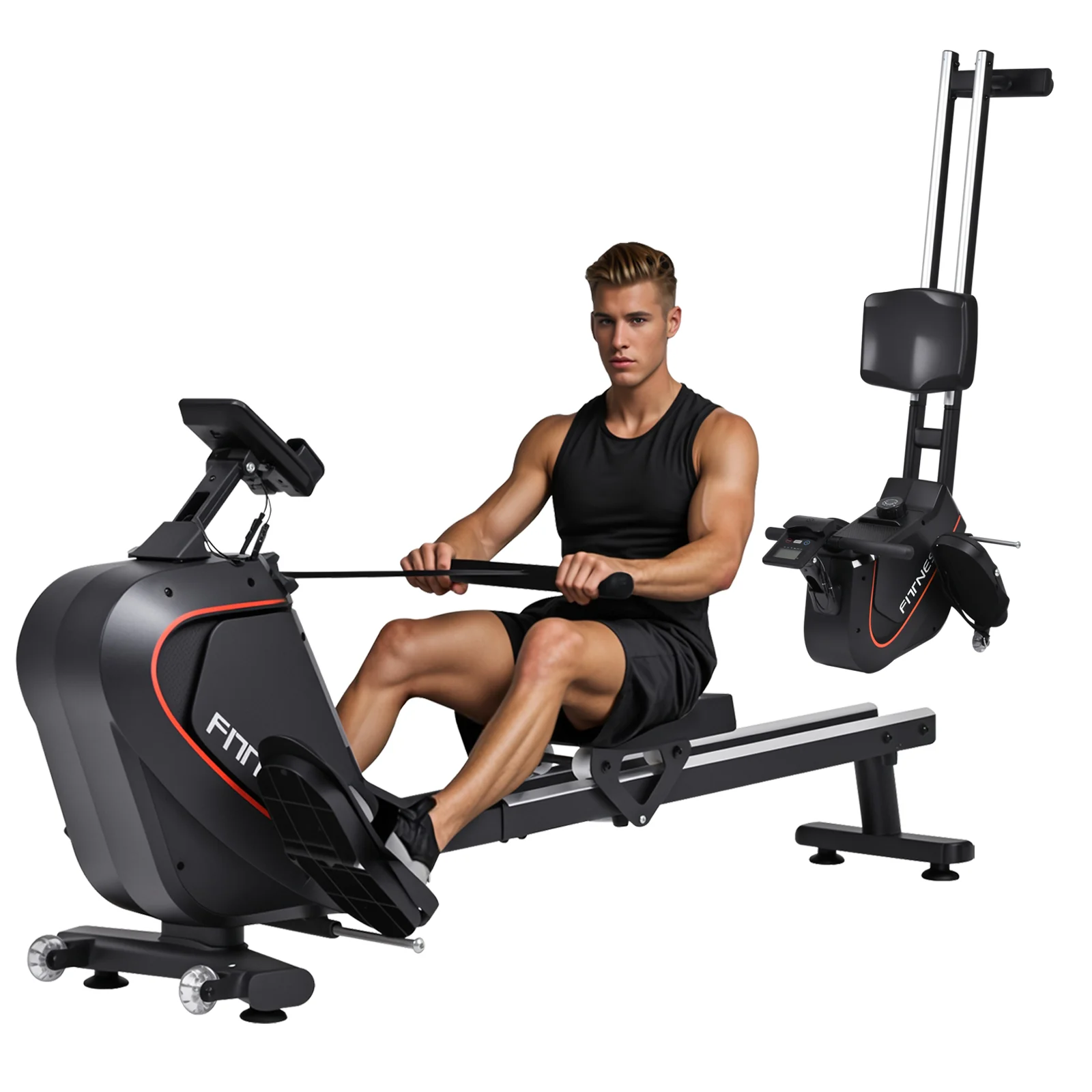 Magnetic Rowing Machine 16-Level Resistance