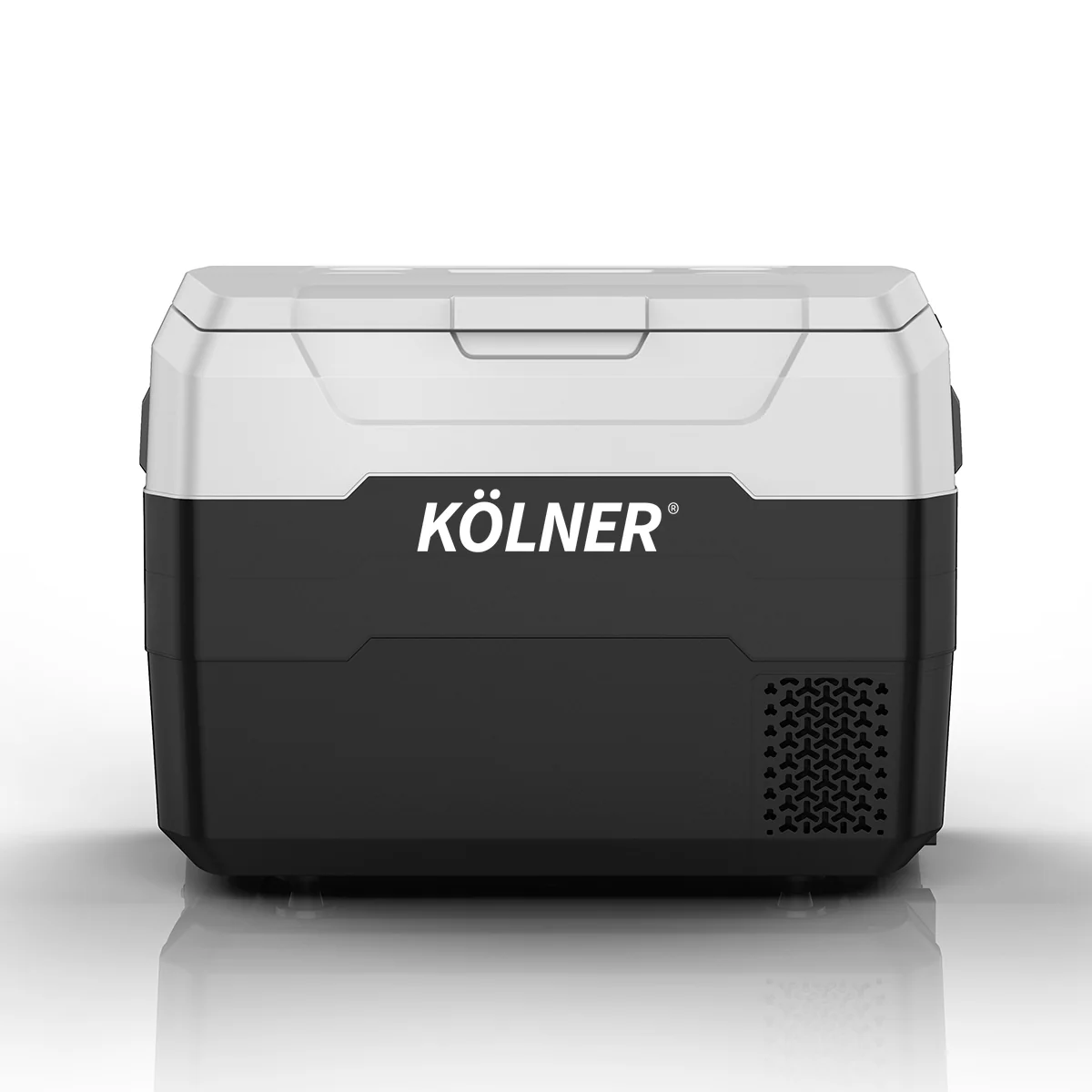 Kolner 40l Fridge Freezer Cooler 12/24/240v Camping Portable Esky Refrigerator - Black