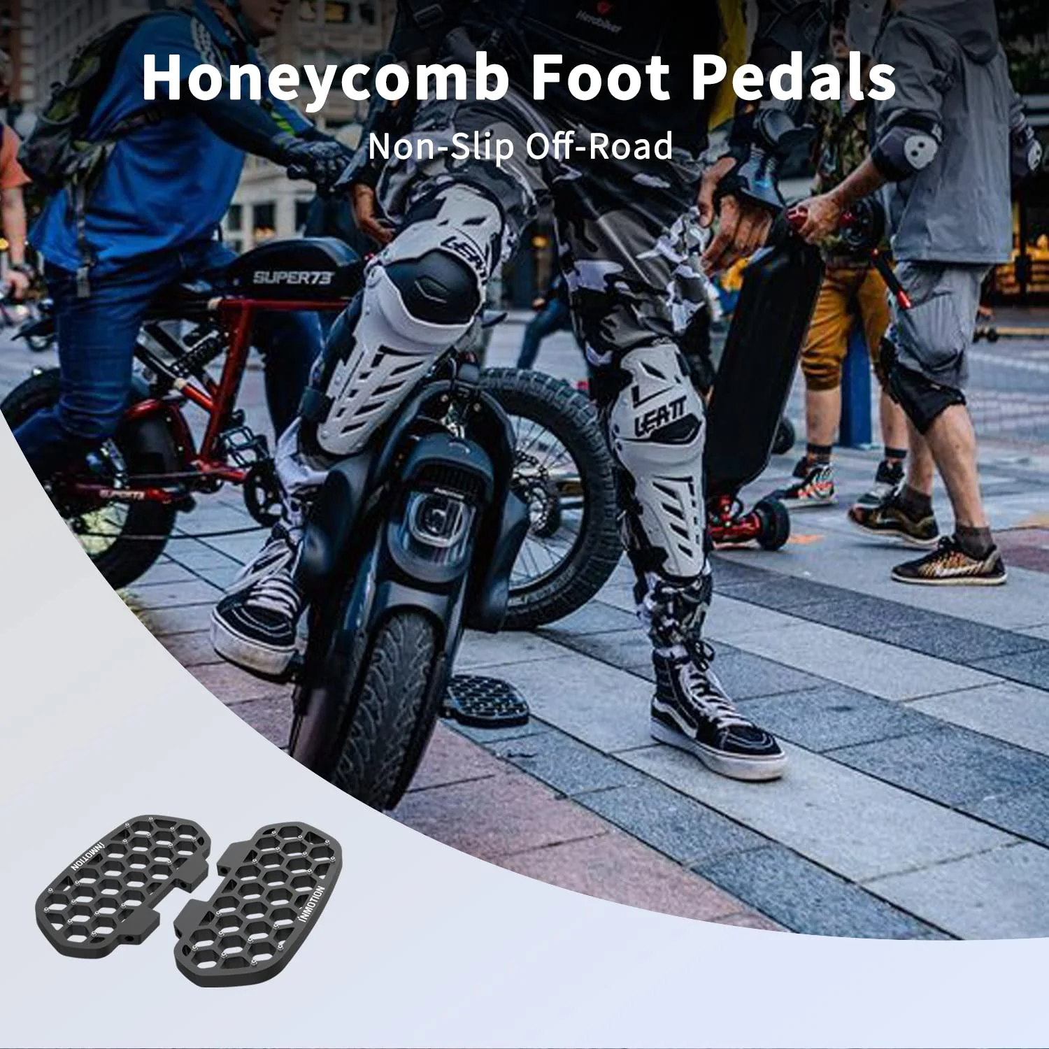 Electric Unicycle Honeycomb Pedals