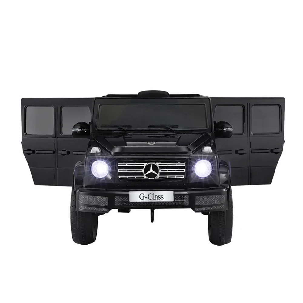 Kids Ride On Car Licensed Mercedes-Benz G500 Electric Toys Horn Remote 12V Black