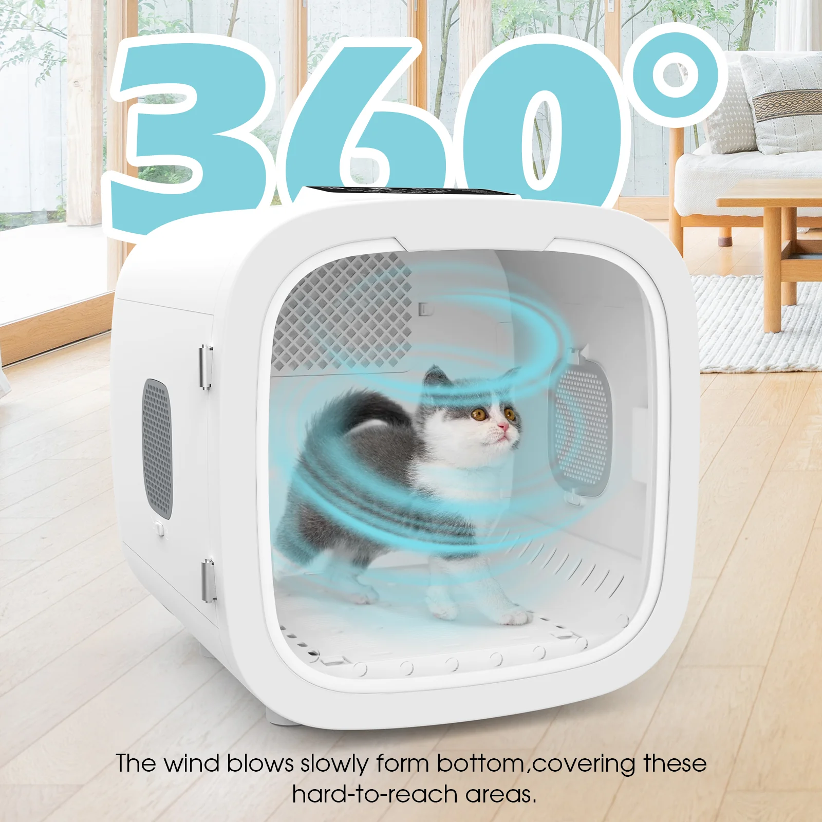 Automatic Pet Dryer Box Smart Temperature Control