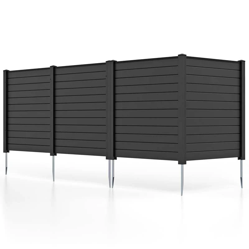 2/4 Panel Air Conditioner Fences for Garden Yard, 48