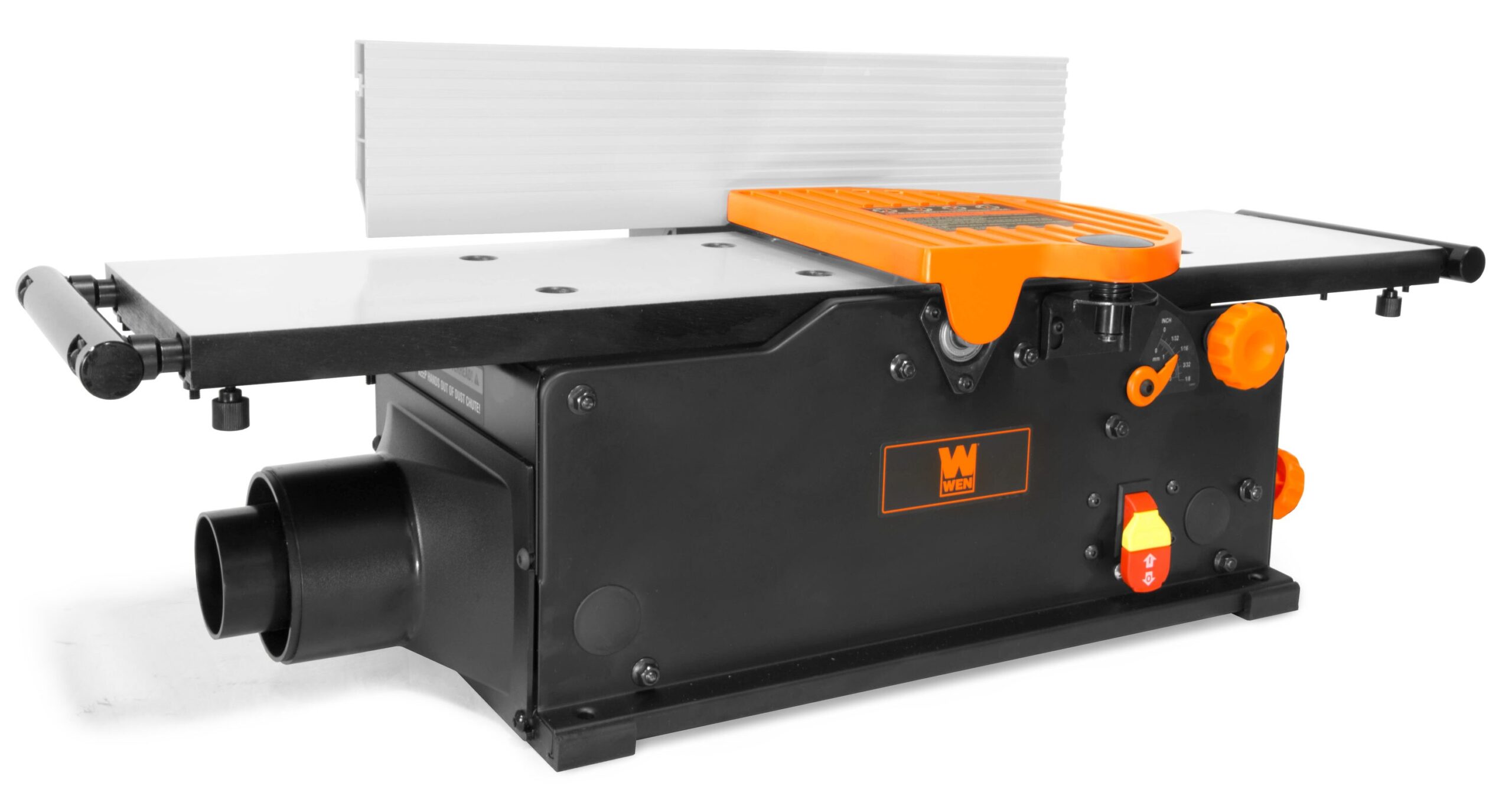 10-Amp 8-in Spiral Benchtop Jointer with Extendable Table