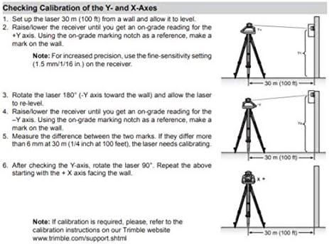 LL100N-2 Laser Level Kit with HR320 Receiver and Clamp, 15' Grade Rod (Inches), Tripod, and System Case , Yellow