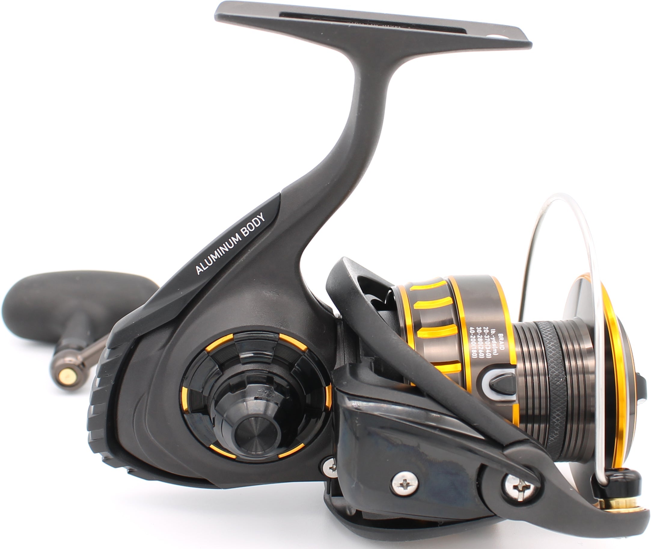 Daiwa BG Spinning Reel �C Black Anodized Aluminum, Digigear System, Air Rotor, Waterproof Drag for Freshwater & Saltwater Fishing