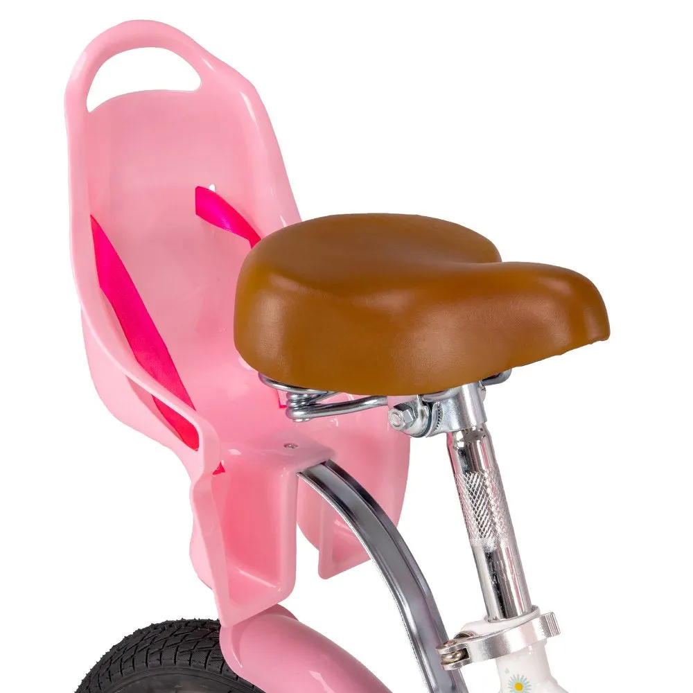 Little Daisy 12 Inch Kids Bike for 2 3 4 Years Girls with Training Wheels