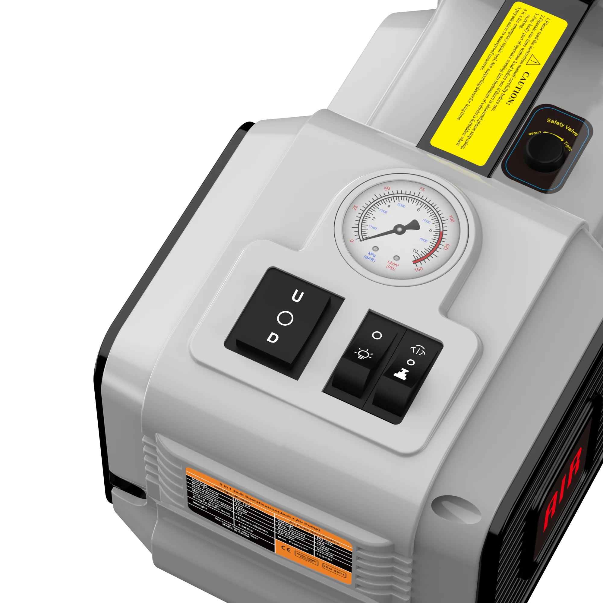 Electric Car Jack with Electric Impact Wrench