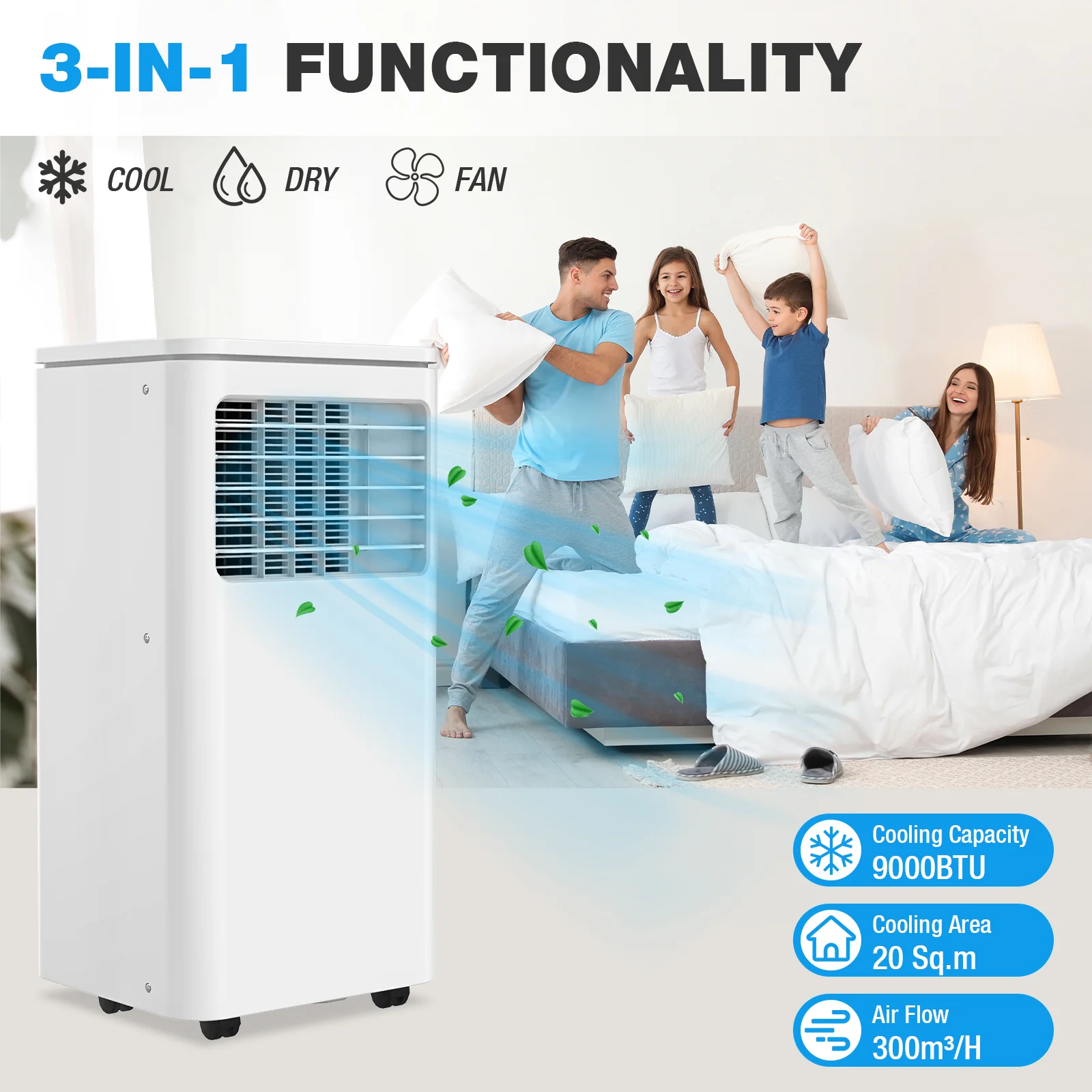 12000BTU Portable Air Conditioner