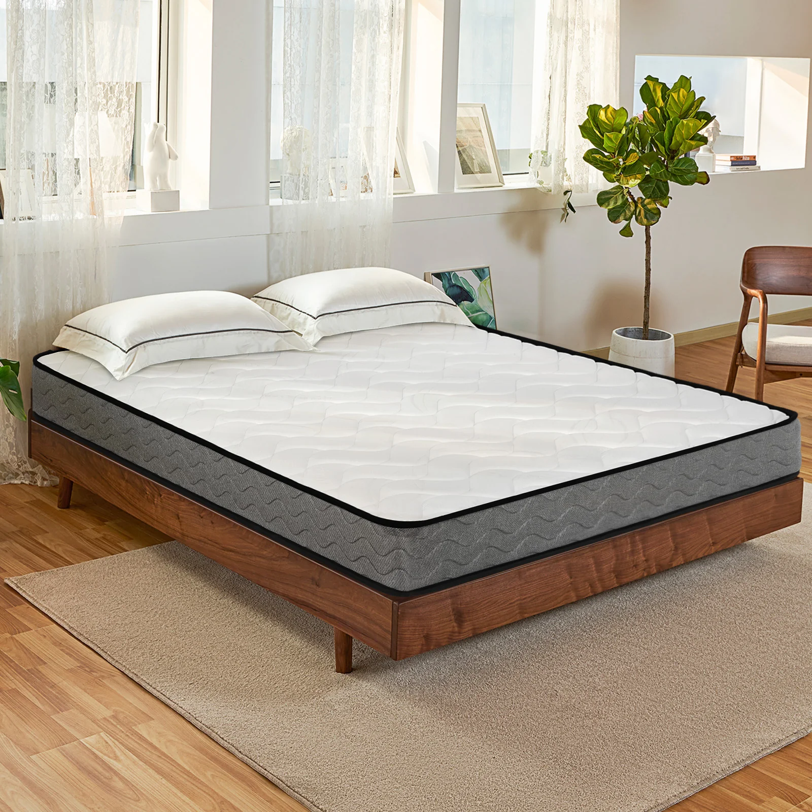 20CM S/D/Q Memory Foam Springs Mattress