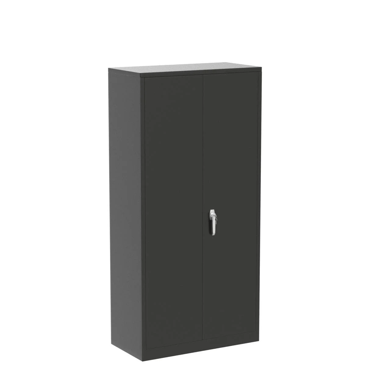 Greenvelly 72?? Black Storage Cabinet with Doors