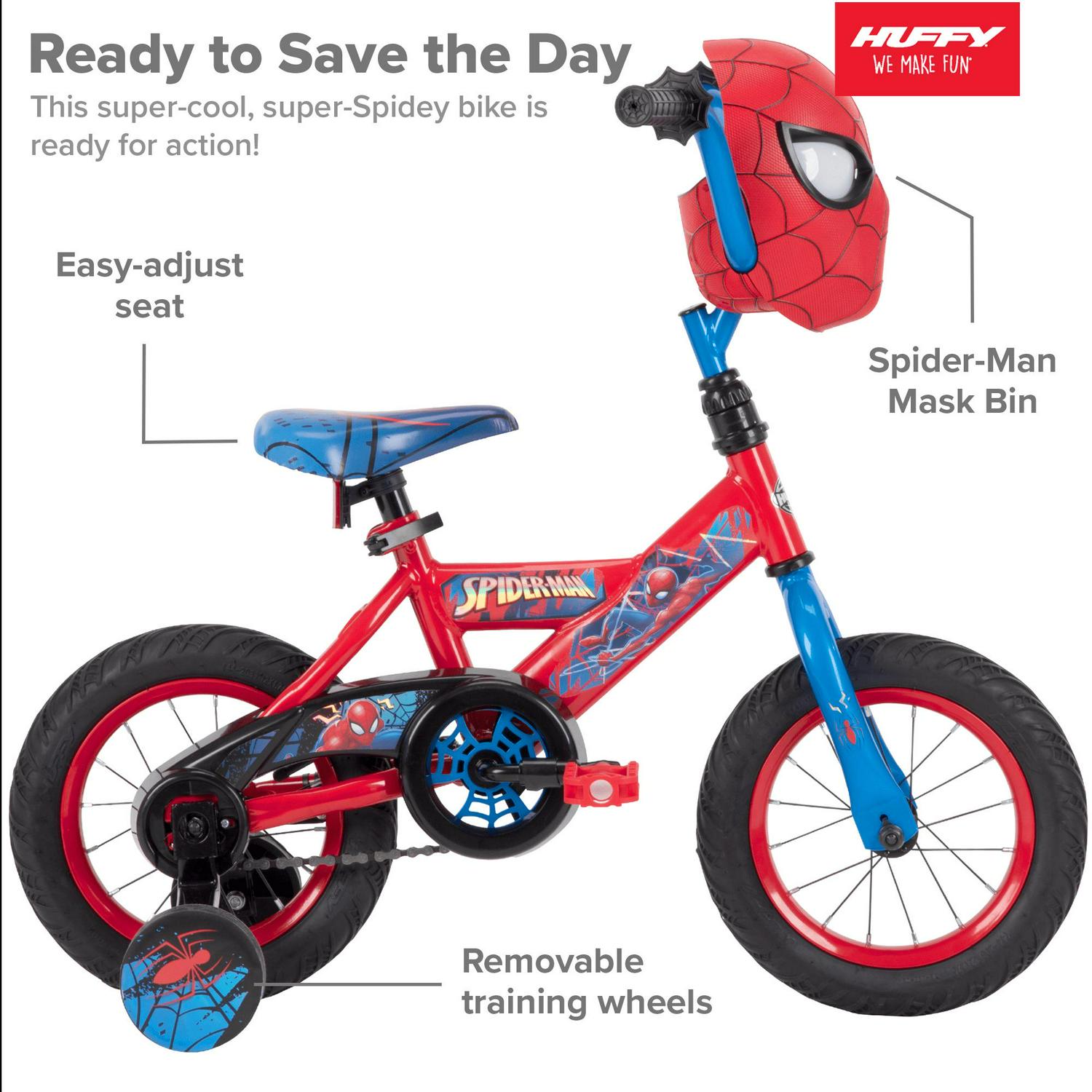 12 Marvel Spider-Man Bike for Boys?by Huffy