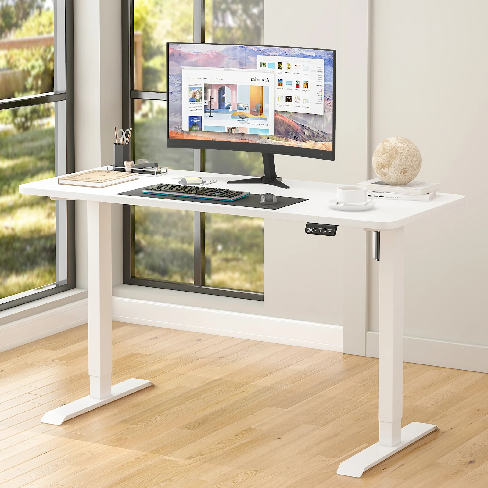 Electric Standing Desk with Memory Lifting 120cm