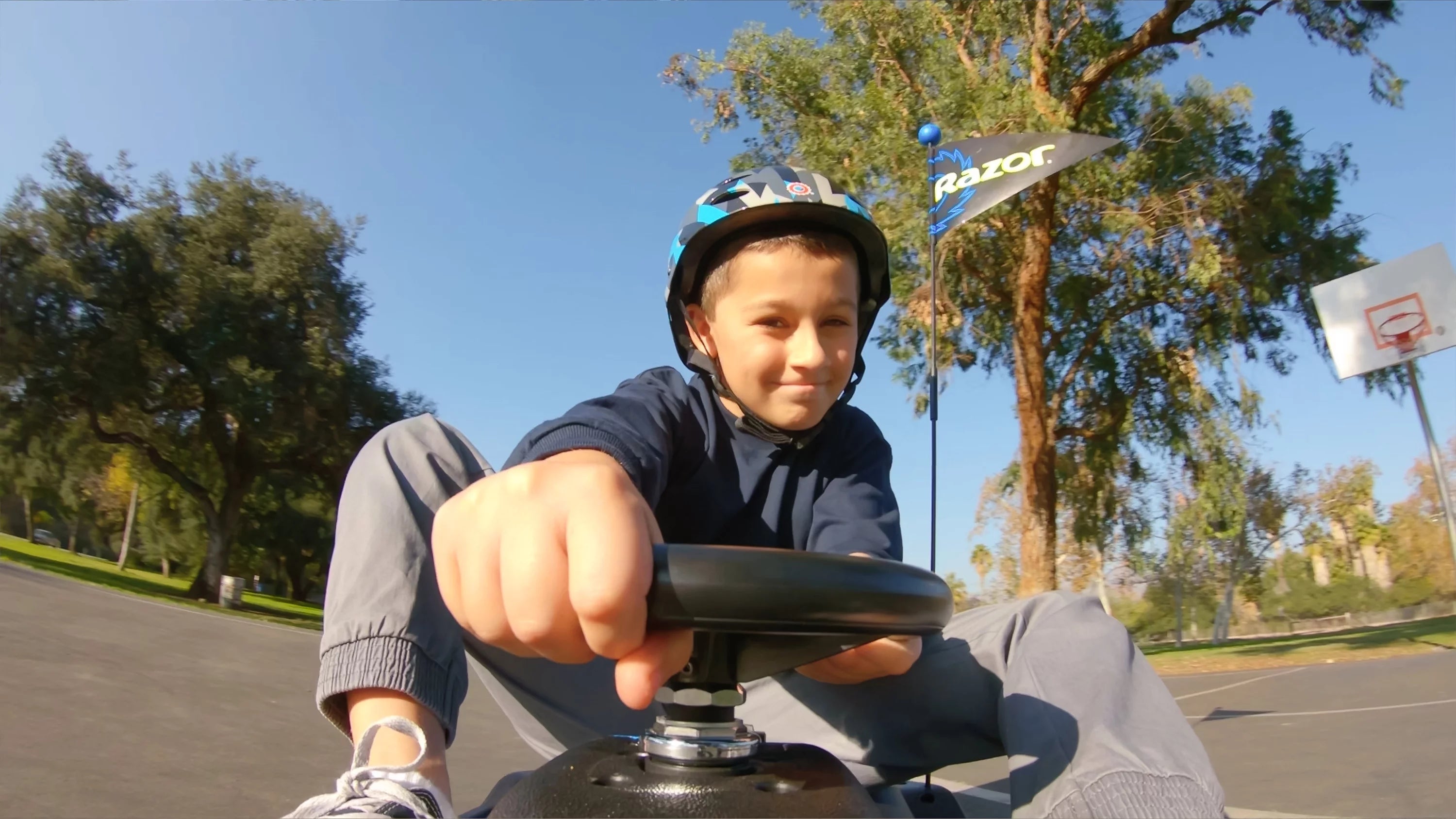 Razor Crazy Cart Shift - 12V Electric Drifting Go Kart for Kids - New High/Low Speed Switch and Simplified Drifting System