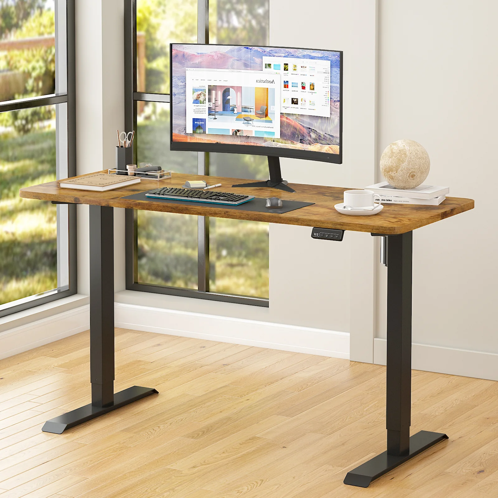 Electric Standing Desk with Memory Lifting 120cm