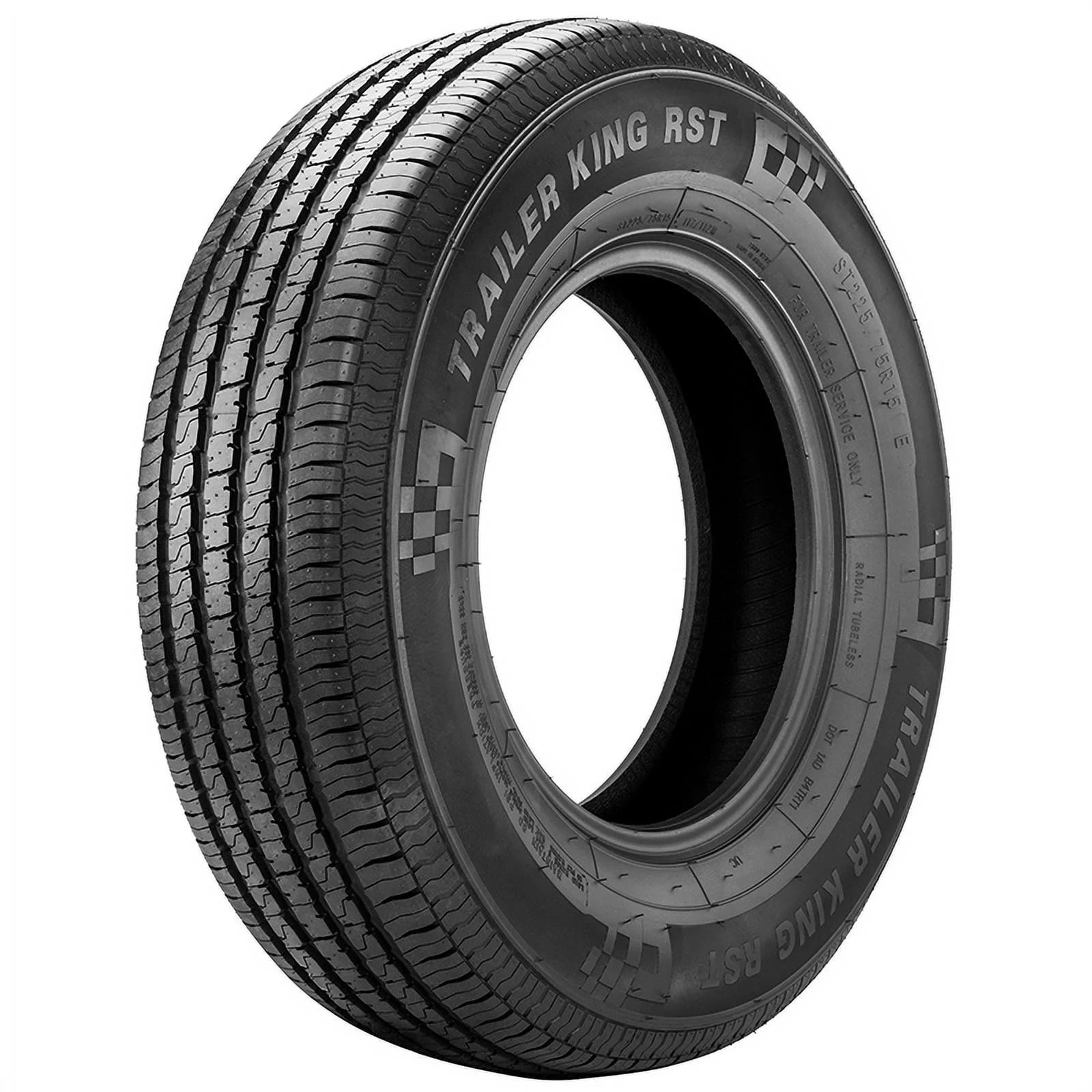 ST225/75R15 117/112M E Trailer Tire �C High-Performance Trailer Tire for Heavy Duty Use