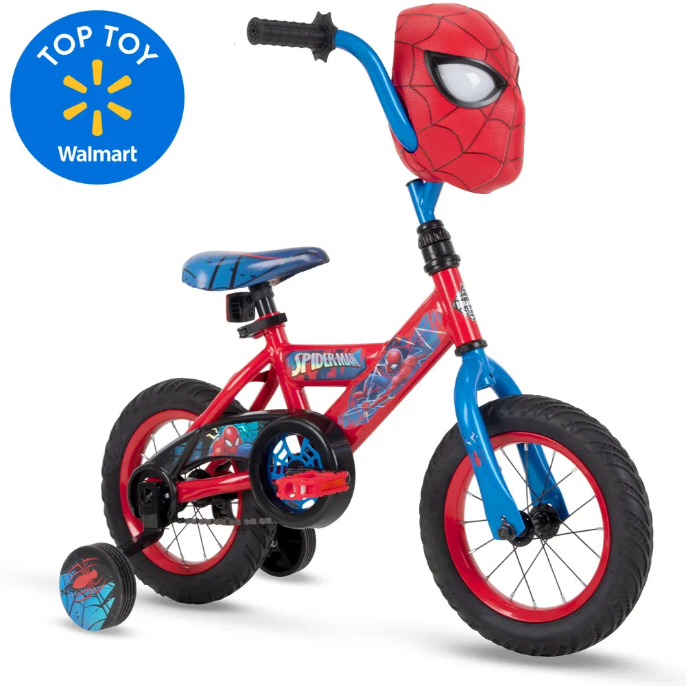 Huffy Marvel Spider-Man 12��� Boys�� Bike with Training Wheels, Easy Assembly, Ages 3-5