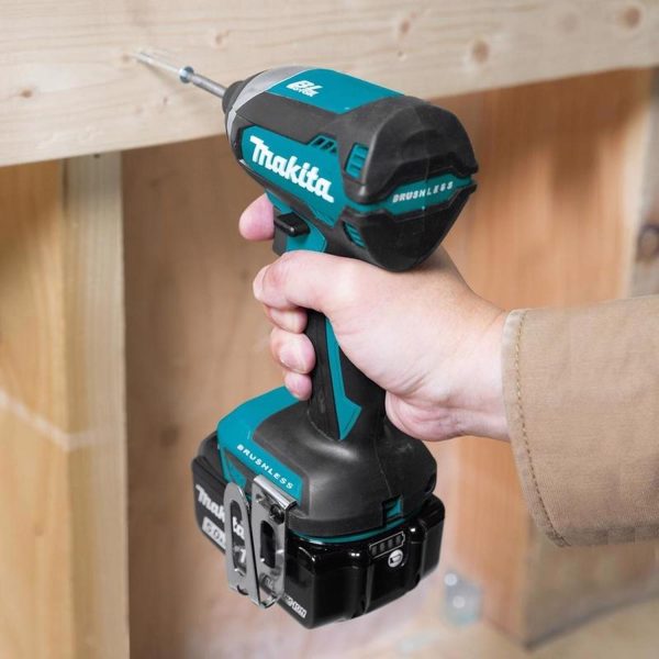 18V LXT 1/4 in. Cordless Brushless Impact Driver Kit (Battery Charger)