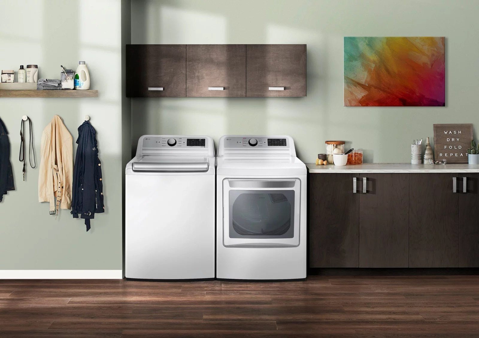 LG �C 5.5 Cu. Ft. Smart Top Load Washer with TurboWash3D �C White