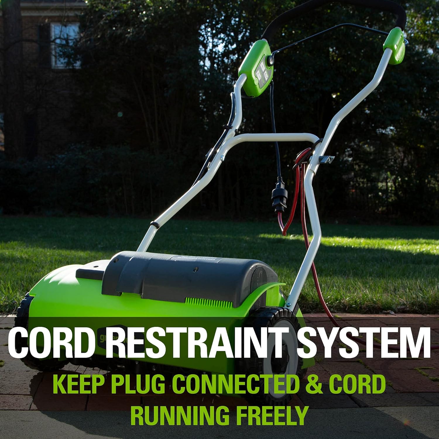 Greenworks 13 Amp 14-Inch Corded Dethatcher