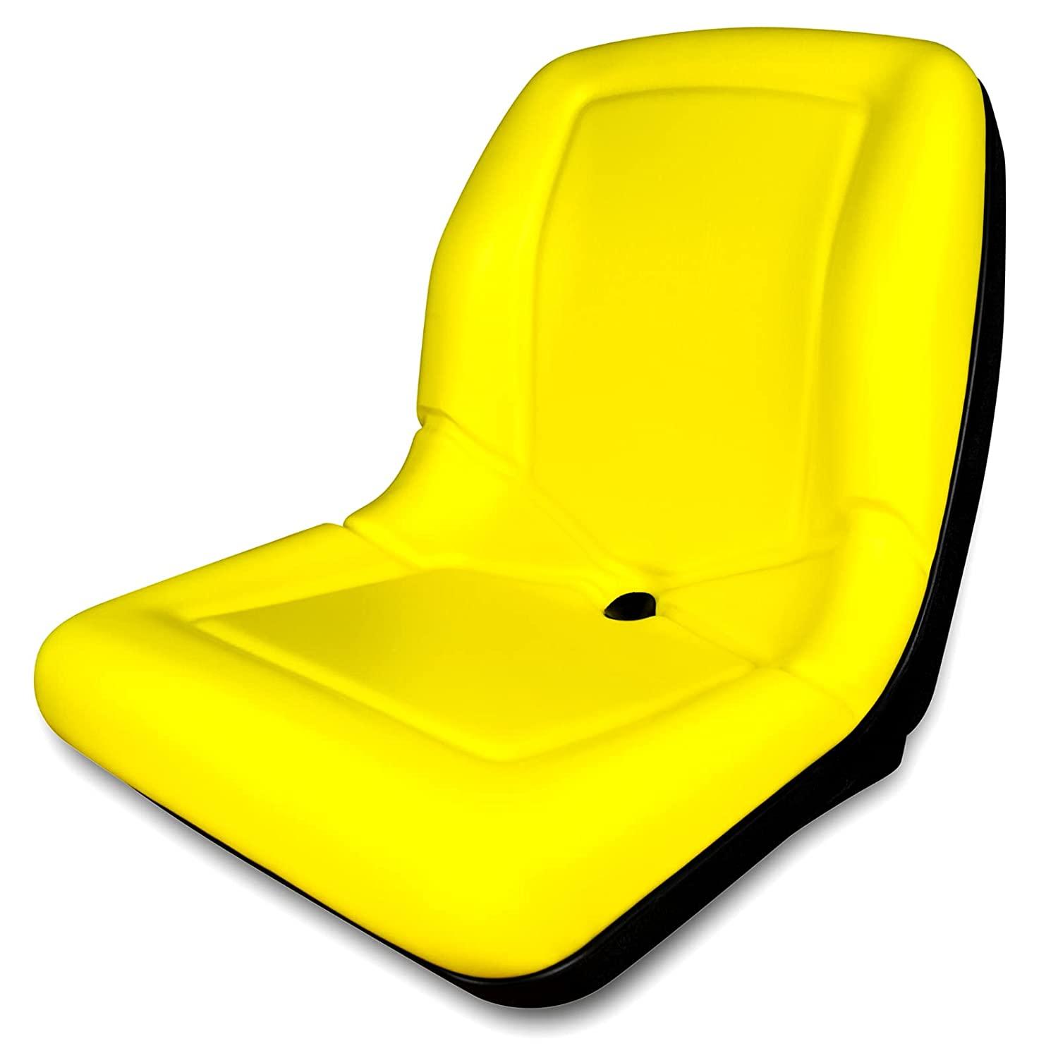 TRAC SEATS (2 Seats) Yellow Seat for John Deere Gator CS TS TX 4X2 AM133476 �C High Back Seats (Same Day )