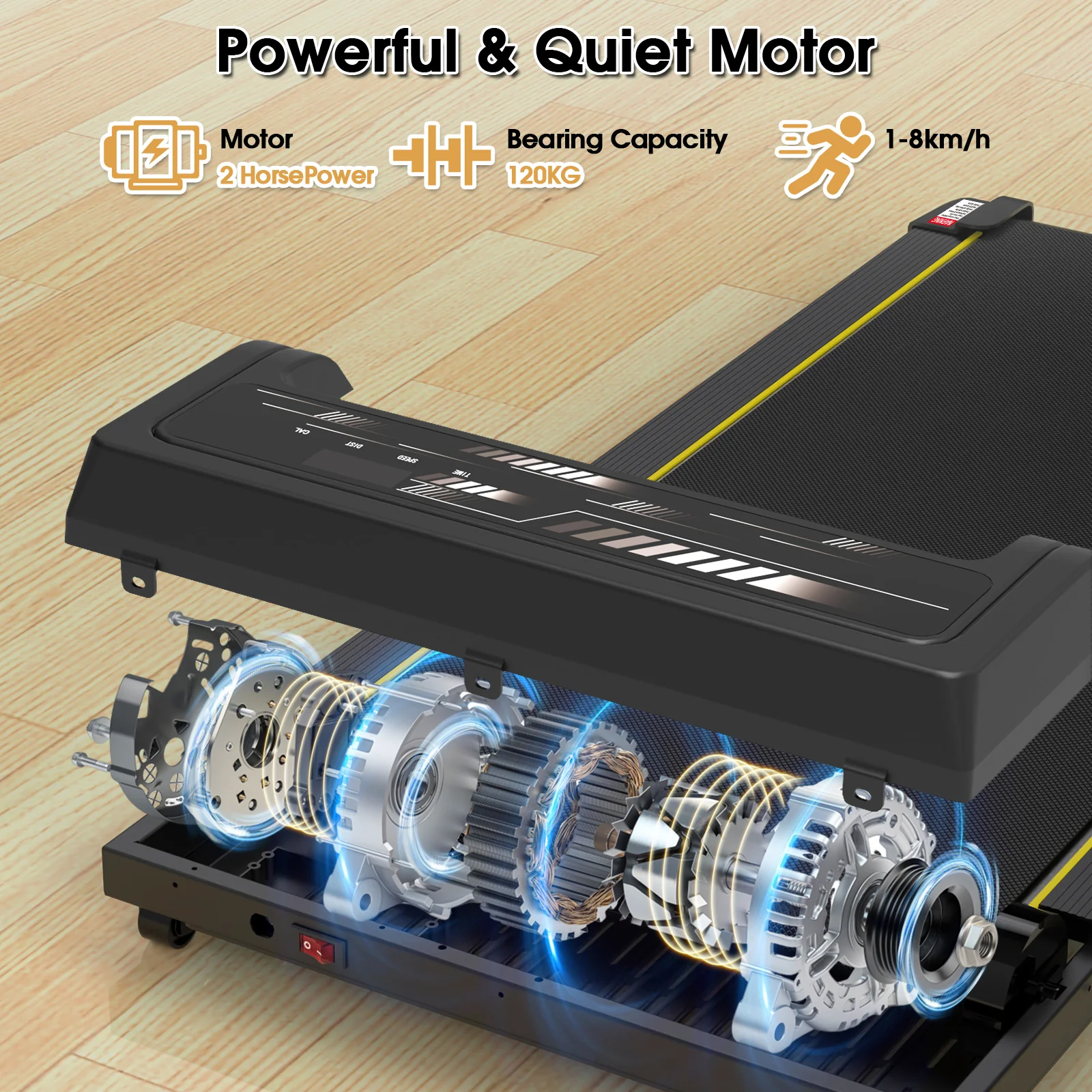 Treadmill Under Desk Walking Pad