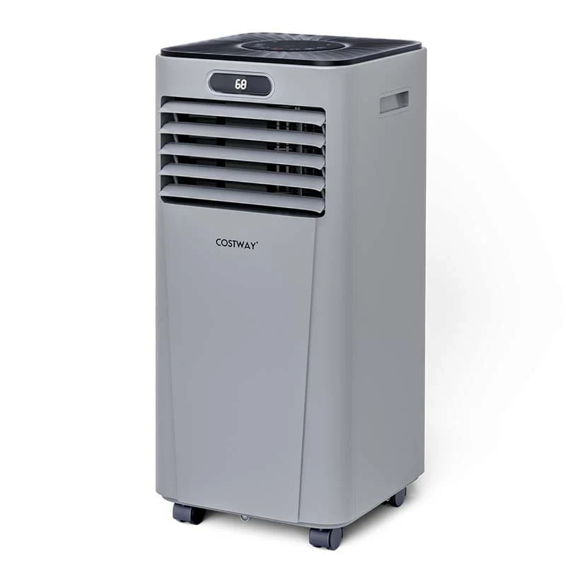 10000 BTU 3-in-1 Portable Air Conditioner Air Cooler Fan Dehumidifier with Remote Control, 24H Timer, Child Lock