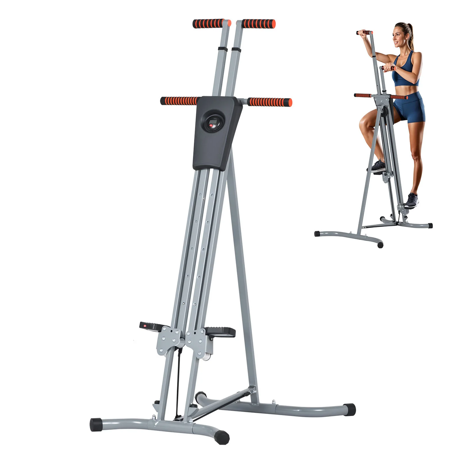 Vertical Climber Exercise Machine Adjustable