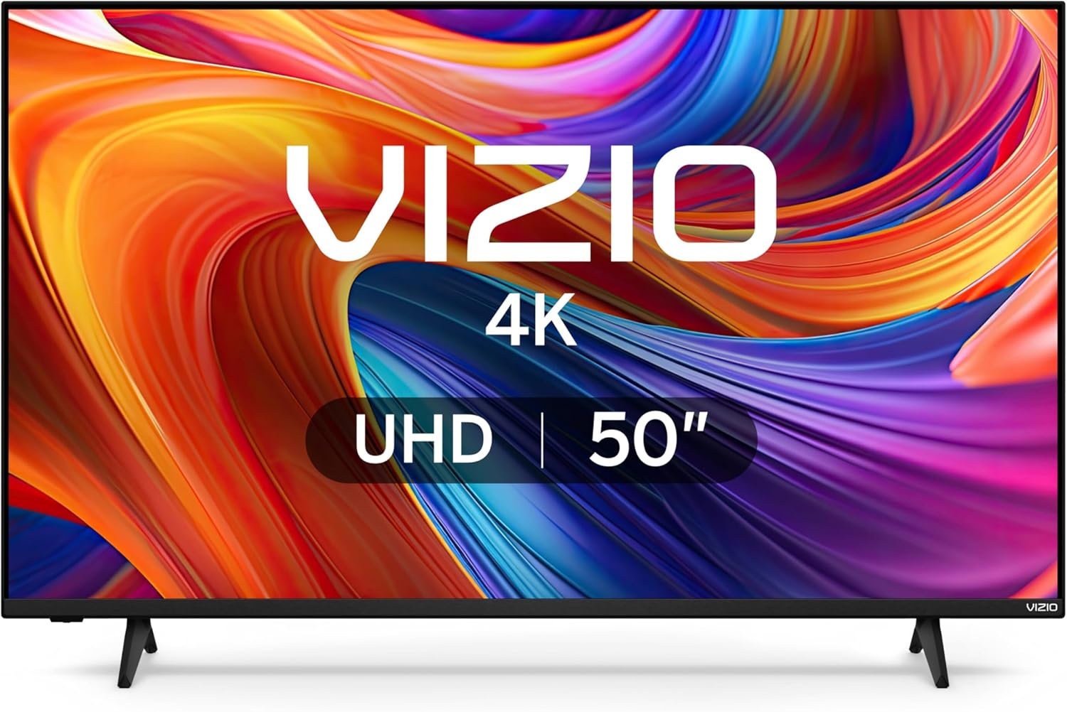 VIZIO 50′�?4K Resolution HDR Smart TV, Dolby Vision HDR/HDR10+, WiFi 6 �?(Renewed)