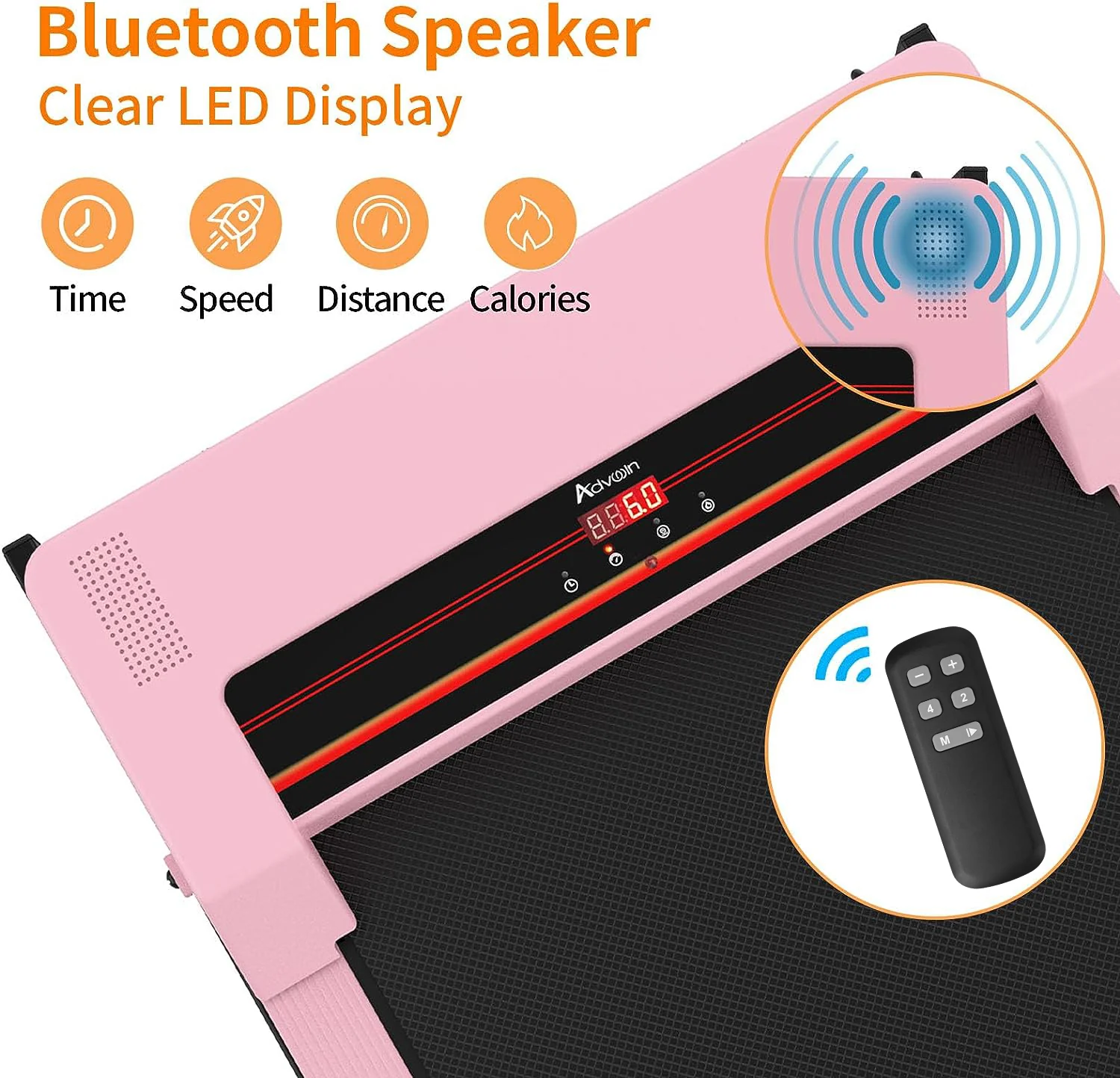 Walking Pad Under Desk Treadmill Low Noise