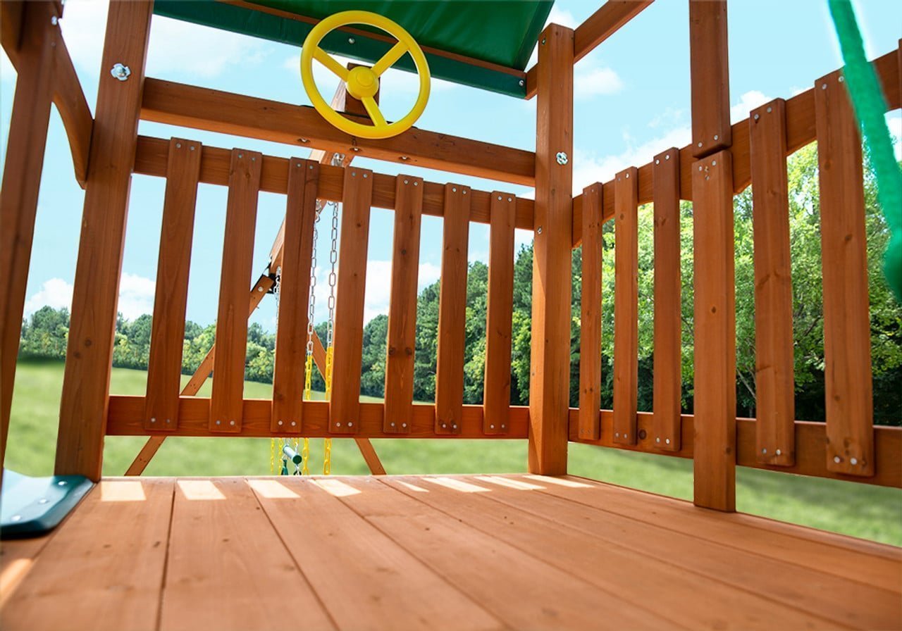 Outing w/ Dual Slides Swing Set