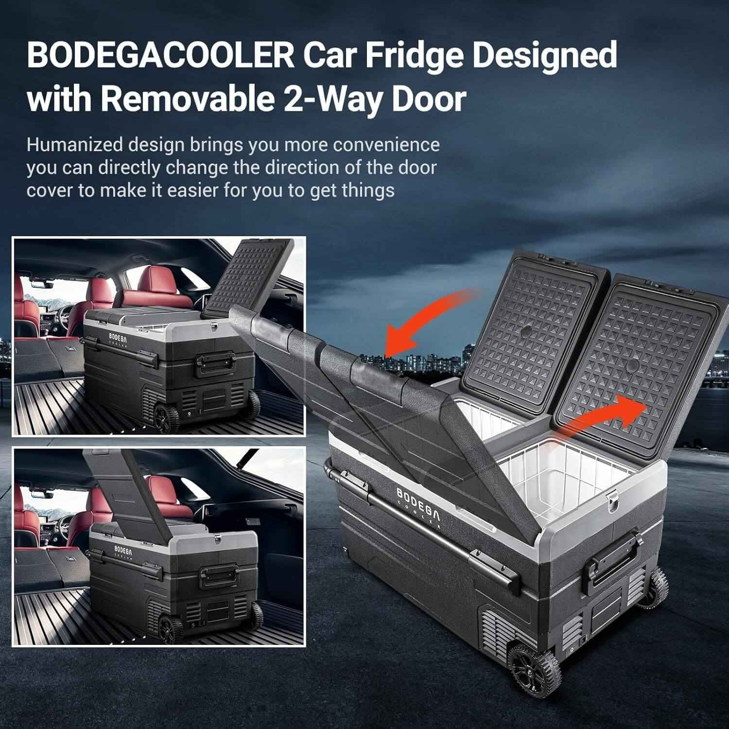 Portable Fridge Freezer 121QT/115L TWW115
