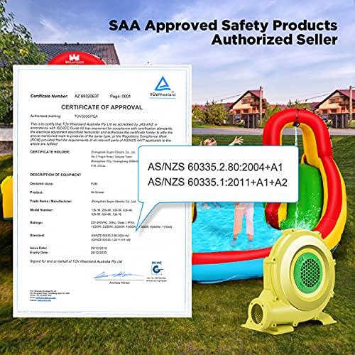 Giantex 450W/680W/750W Electric Air Blower Pump Fan