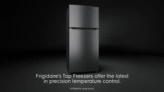 Frigidaire �C 13.9 Cu. Ft. Top-Freezer Refrigerator �C Brushed Steel