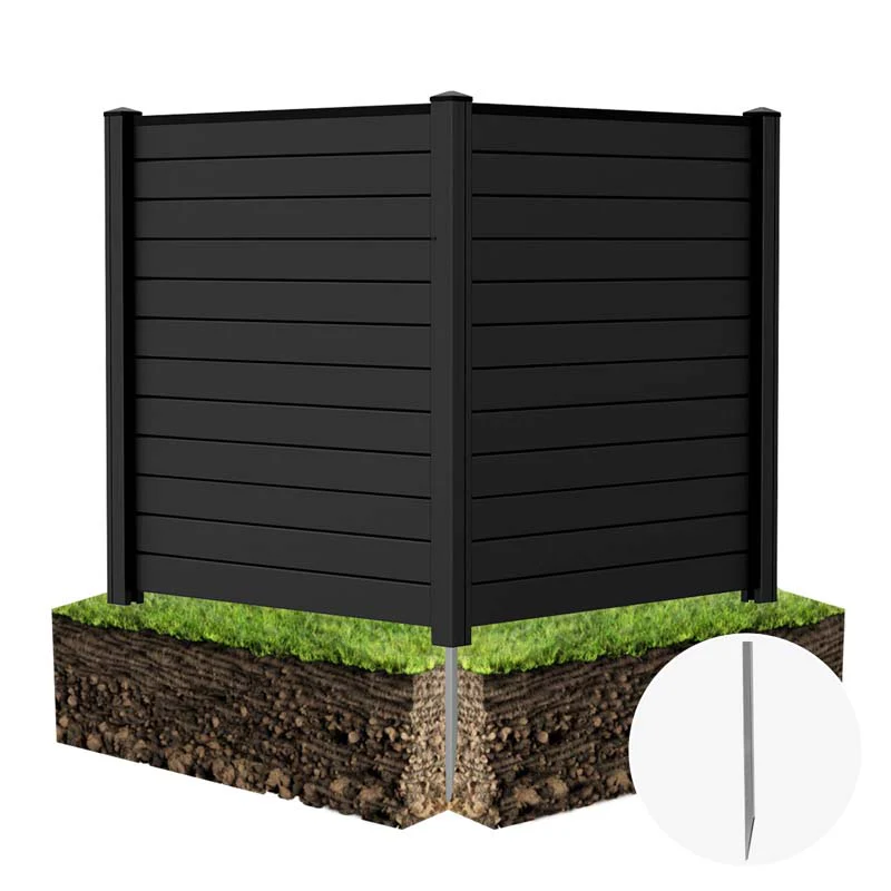 2/4 Panel Air Conditioner Fences for Garden Yard, 48