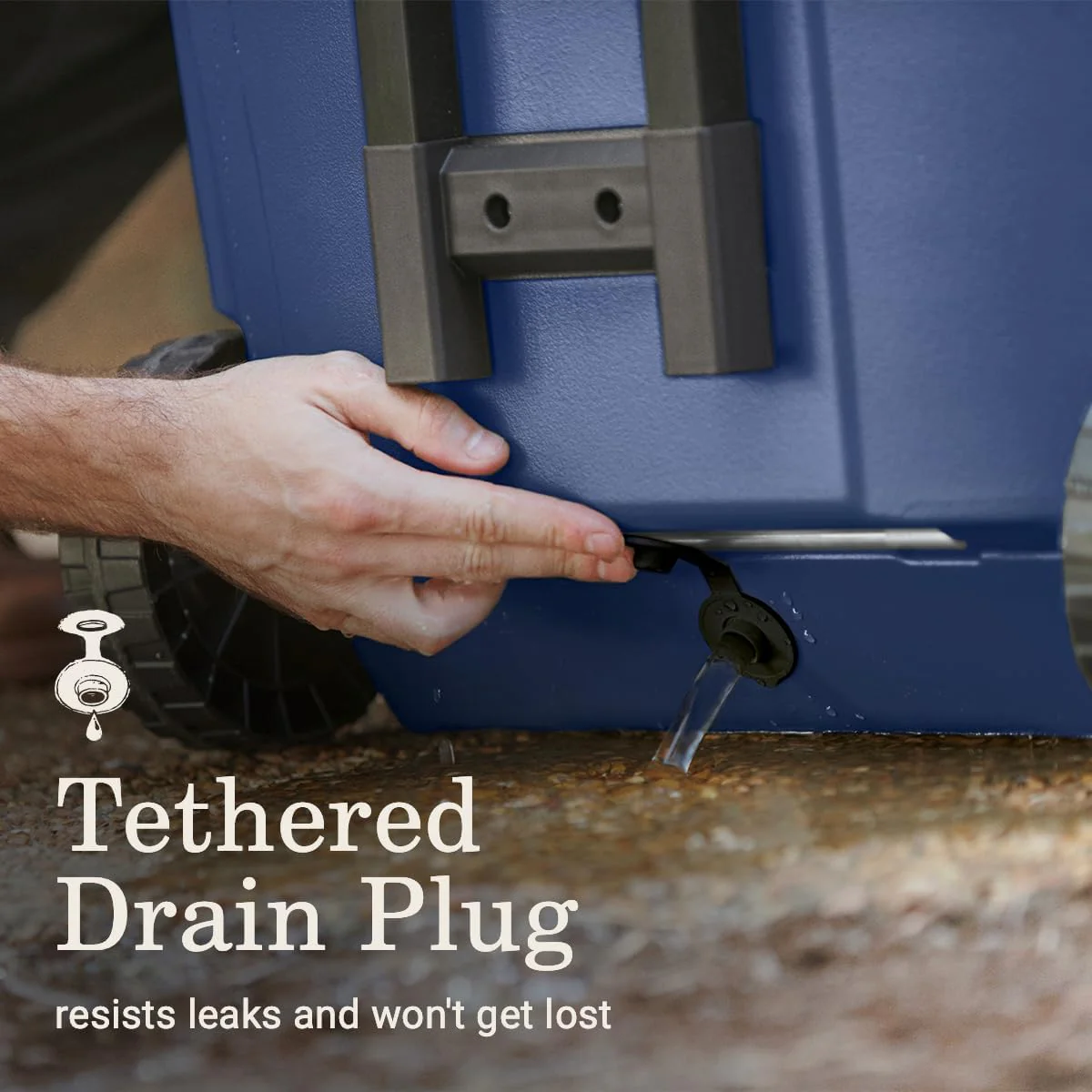 Coleman Classic Series Insulated Portable Wheeled Cooler, Leak-Resistant Outdoor Hard Cooler Keeps Ice up to 5 Days, 100-Quart