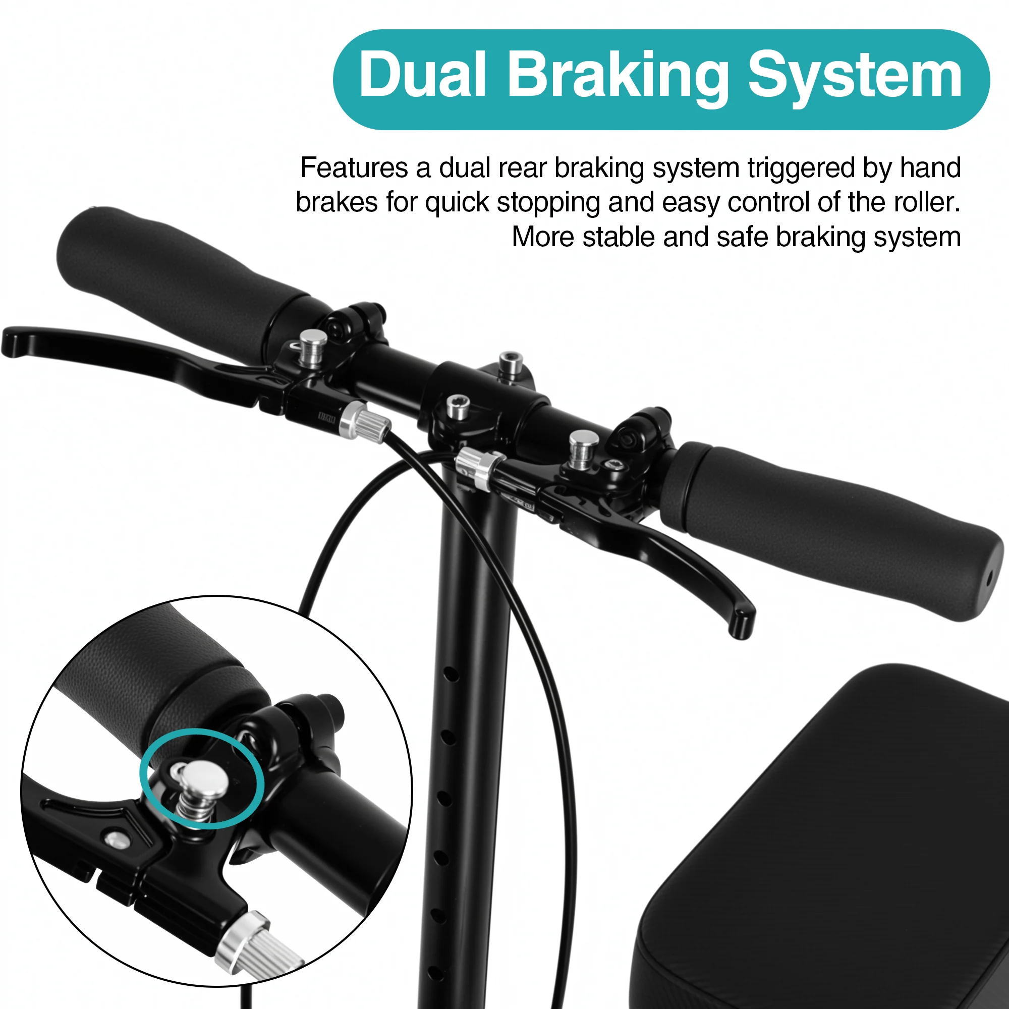 Knee Walker Scooter with 10