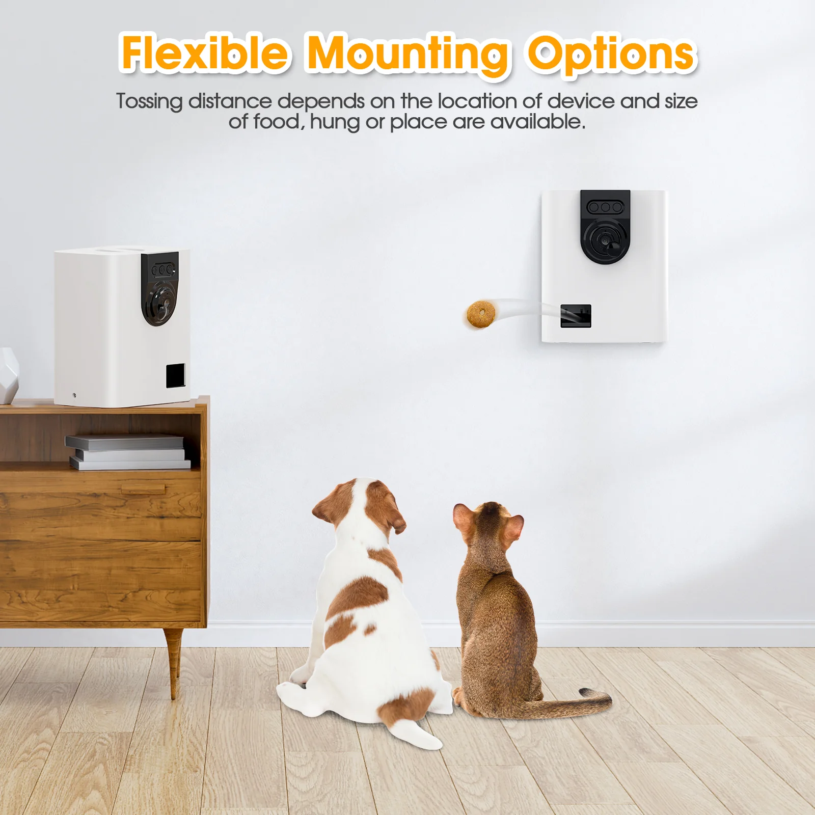 Pet Camera with Treat Dispenser
