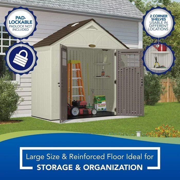 Suncast BMS8400D ��4 x 8�� Tremont Storage Shed