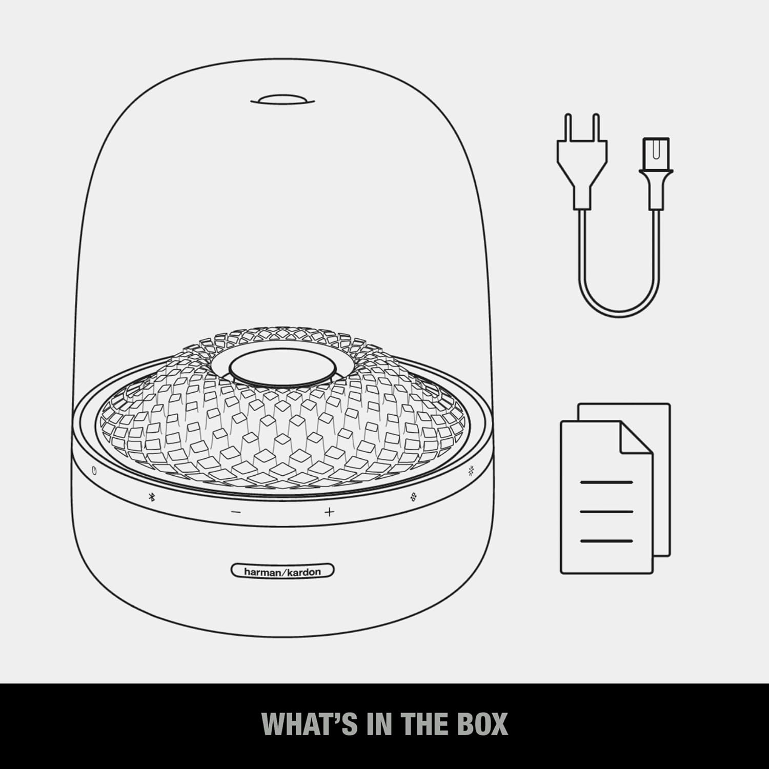 Bluetooth Home Speaker - Superior Sound Quality - 5 Diamond Effect Light Themes - Made from Recycled Materials