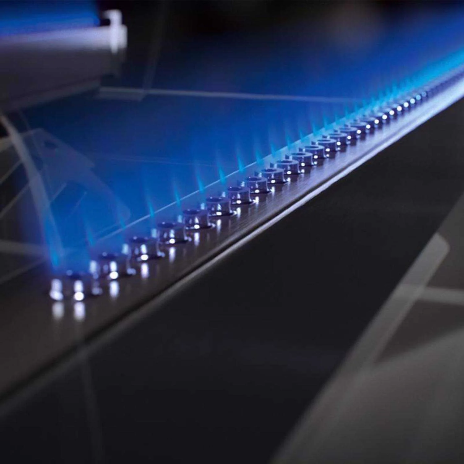 Genesis E-335 3 Burner Liquid Propane Grill Deep Ocean Blue