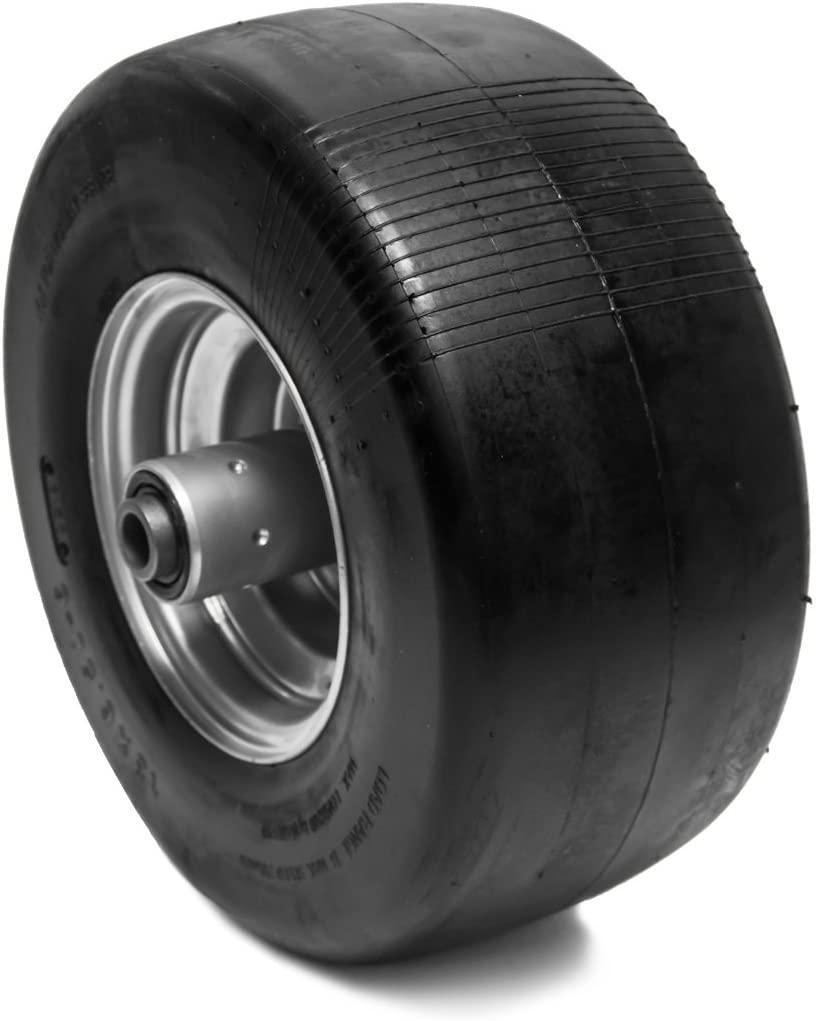 2PK Flat Free Tire Assemblies for Hustler 13??6.50-6 X One Super Z 604898 789537