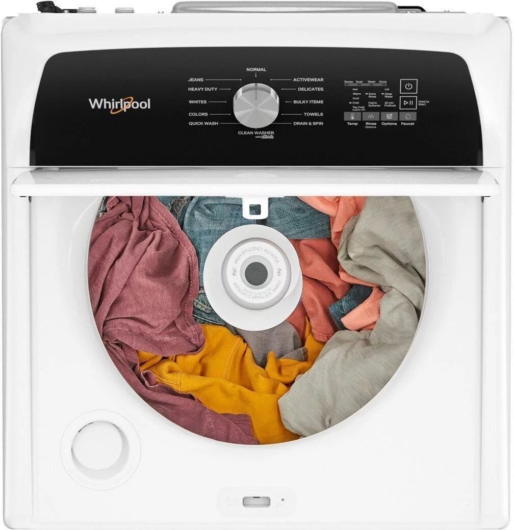 Whirlpool �C 4.5 Cu. Ft. Top Load Washer with Built-In Water Faucet �C White